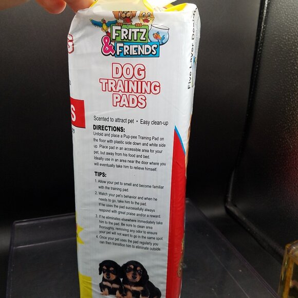 Fritz  & Friends - 36" x 30" Puppy Training Dog Pads 15 Pads - Large Bread - Picture 3 of 4